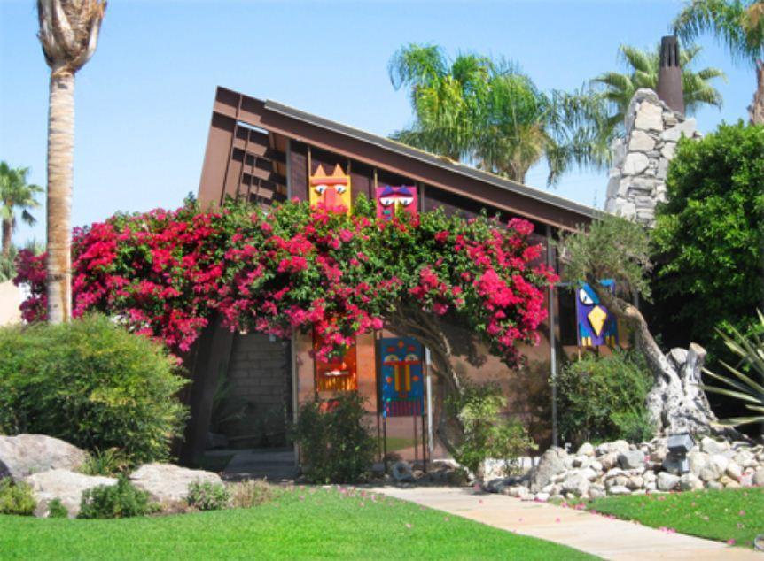 Triangle Inn Clothing Optional Resort For Men Palm Springs Eksteriør bilde