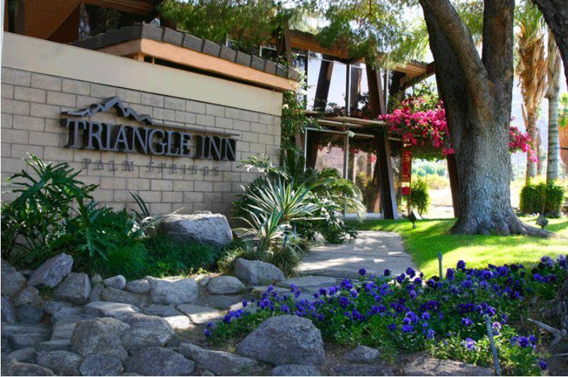 Triangle Inn Clothing Optional Resort For Men Palm Springs Eksteriør bilde