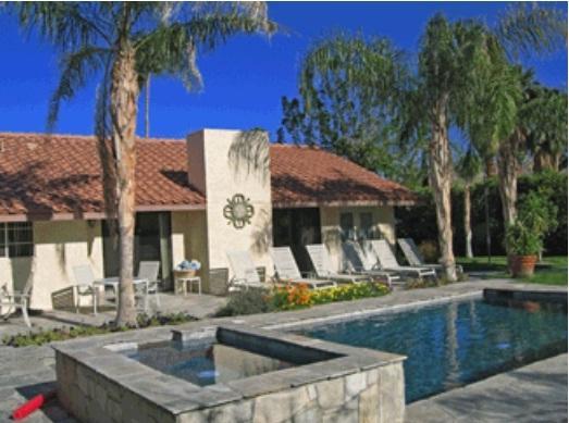 Triangle Inn Clothing Optional Resort For Men Palm Springs Eksteriør bilde